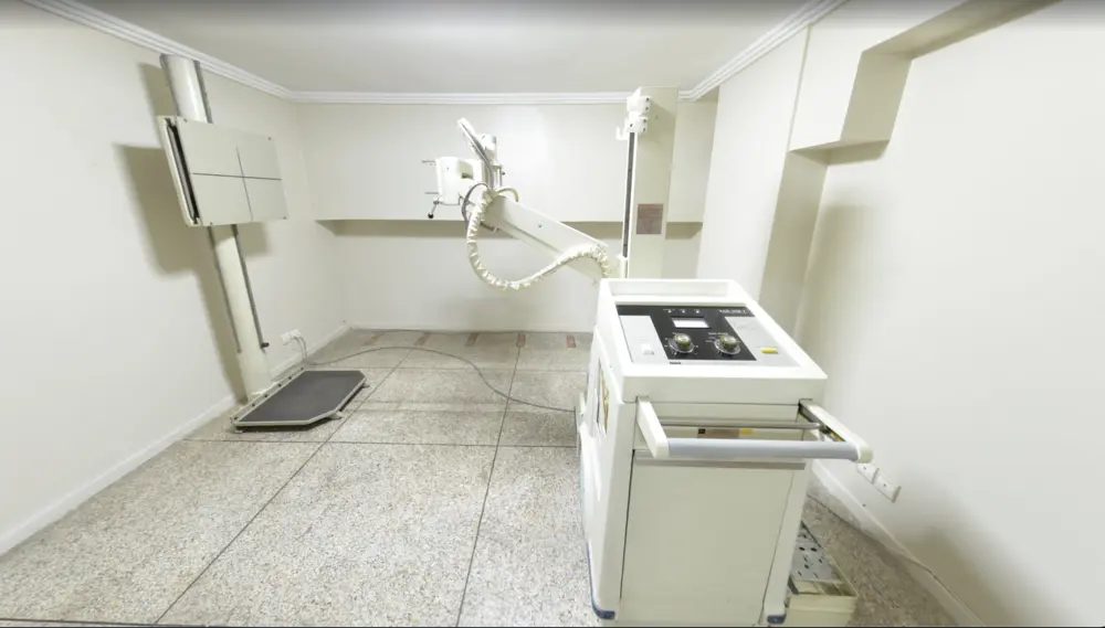 Salle de radiographie pulmonaire